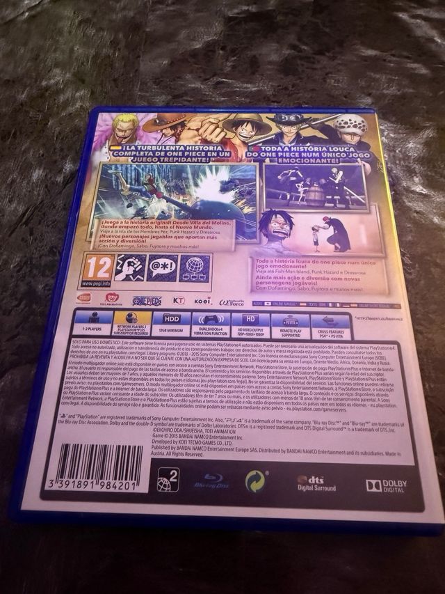 One Piece Pirate Warriors 3 PS4