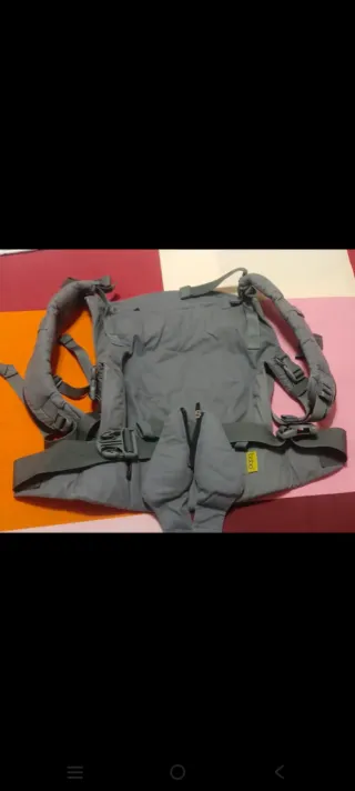 Mochila Portabebés Boba X Gris