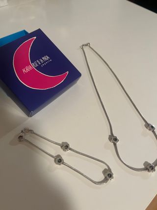 Conjunto Plata Agatha Ruiz de la Prada: Pulsera y
