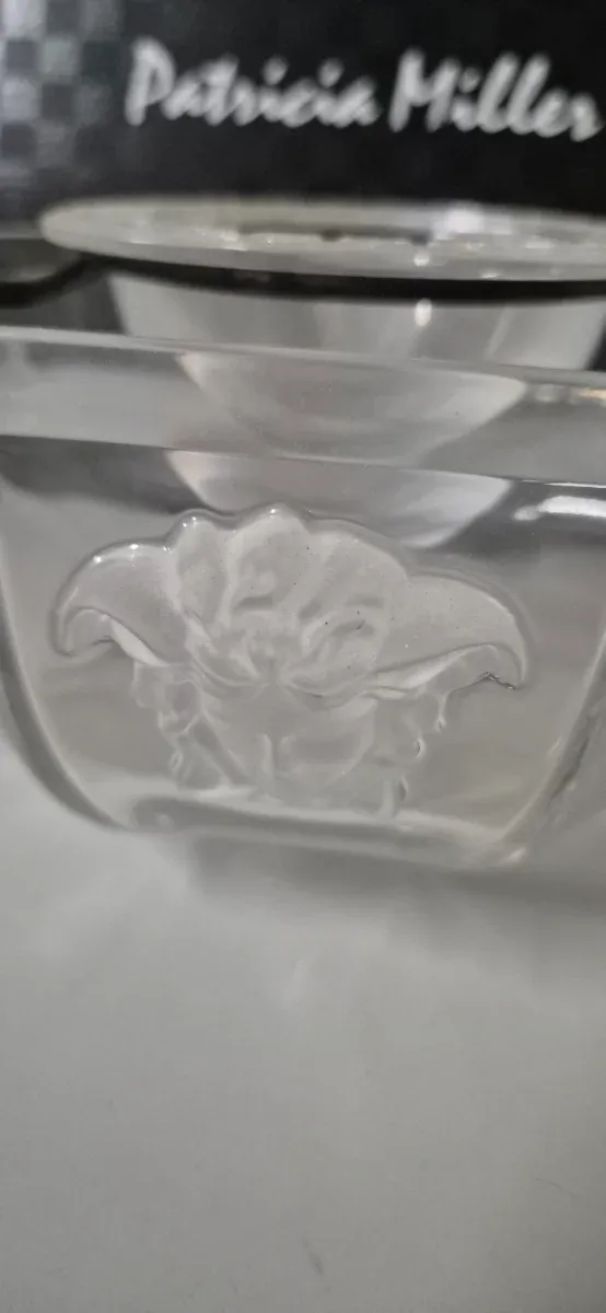 Cuenco Versace para caviar de cristal Bleik