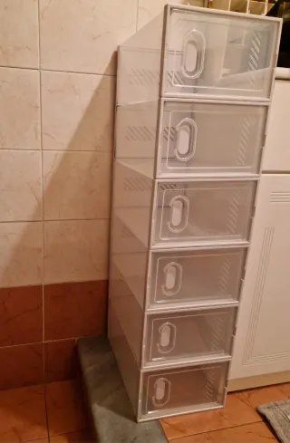 Scarpiera componibile a moduli