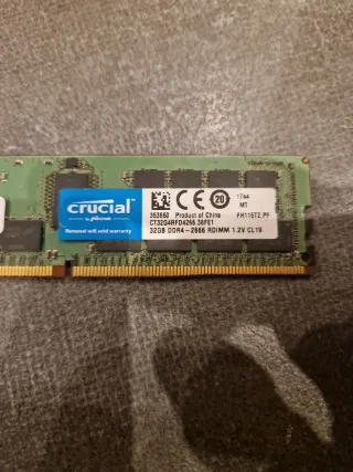 Crucial 32GB DDR4 2666MHz