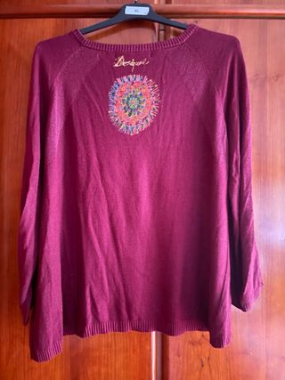 Jersey Desigual Multicolor Cremalleras Laterales T