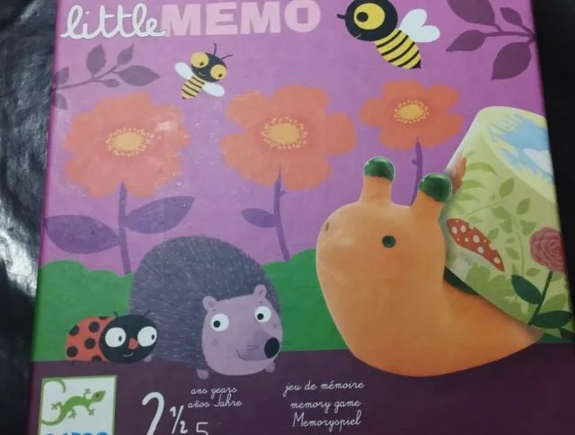 Juego de memoria Little Memo Djeco