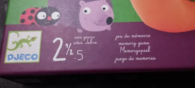 Juego de memoria Little Memo Djeco