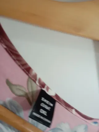 Blazer floral rosa talla XL