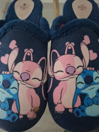 Zapatillas Lilo & Stitch Azul y Rosa