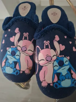 Zapatillas Lilo & Stitch Azul y Rosa
