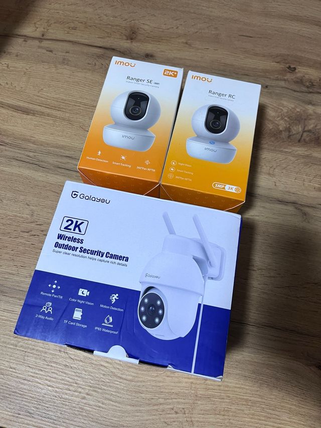 3 Cámaras Imou 2K WiFi