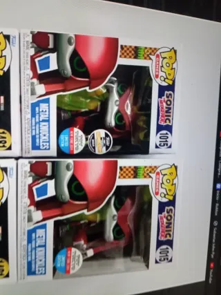 Funko Pop Sonic Metal Knuckles 1015