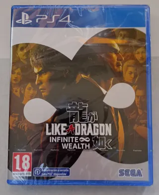 Like a Dragon Infinite Wealth PS4 precintado ES