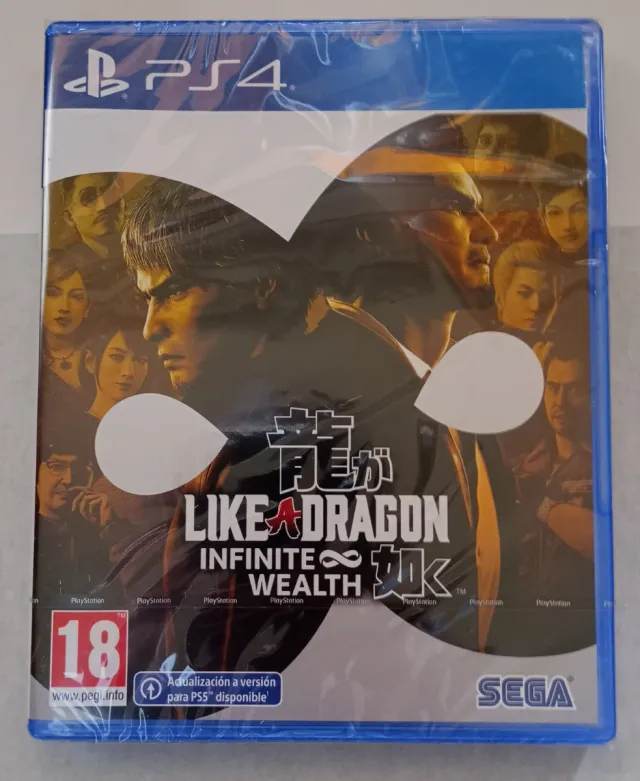 Like a Dragon Infinite Wealth PS4 sigillato IT