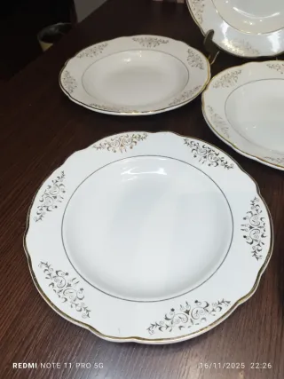 7 Antiguos Platos Hondos Franceses Luneville