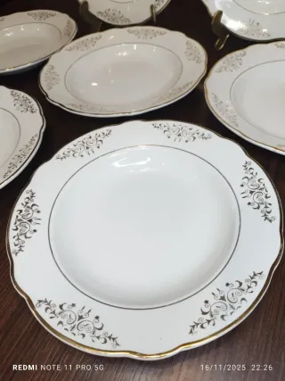 7 Antiguos Platos Hondos Franceses Luneville