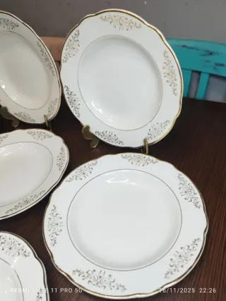 7 Antiguos Platos Hondos Franceses Luneville