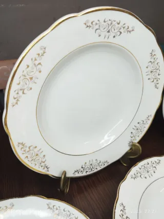 7 Antiguos Platos Hondos Franceses Luneville