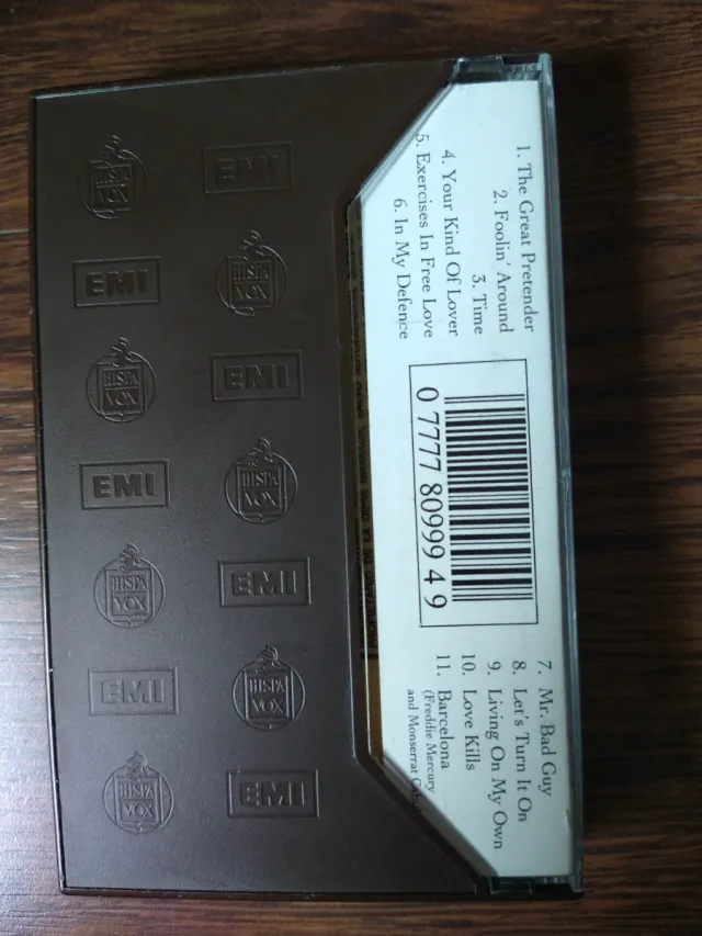 Cassetta Freddie Mercury