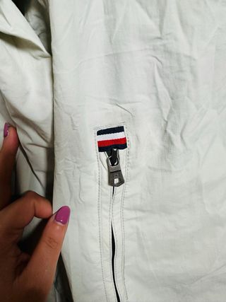 Cazadora Tommy Hilfiger Beige Vintage Cortavientos