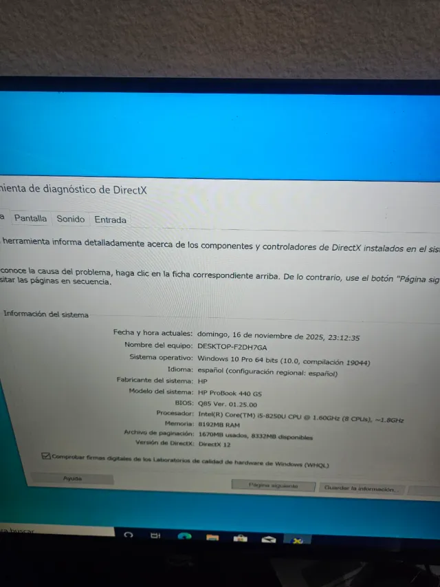 HP ProBook 440 G8 i5 8GB 256GB SSD