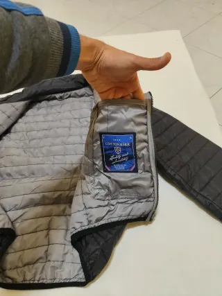 COTTON&SILK piumino imbottito sportivo uomo tg. M
