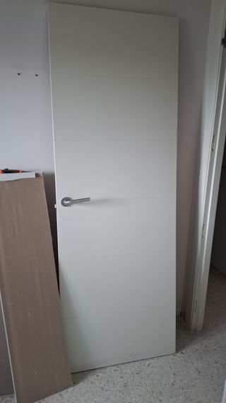 Puertas macizas de paso