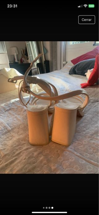 Sandalias Stradivarius Beige