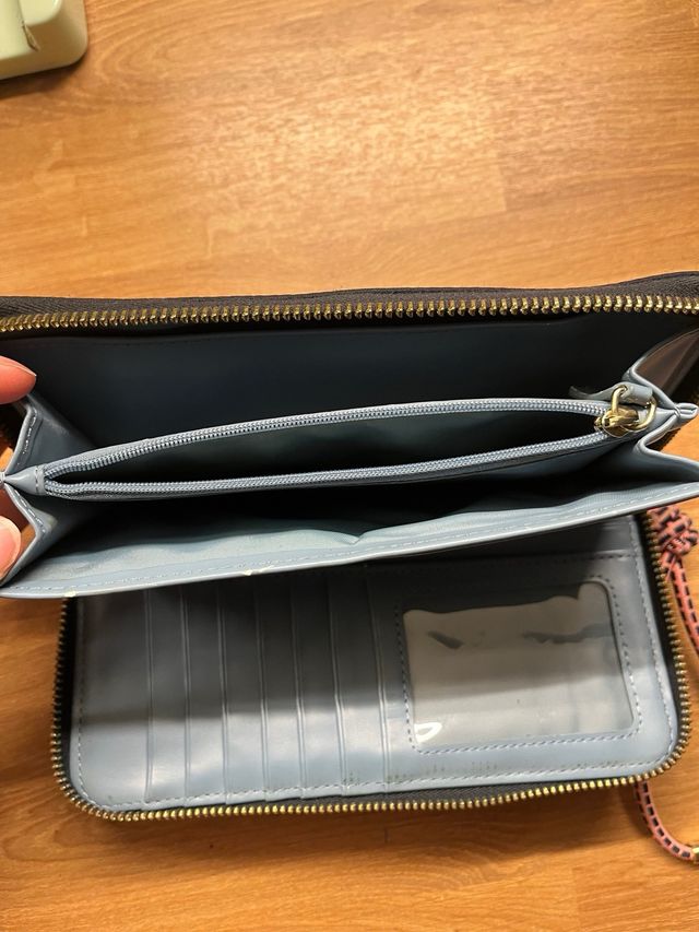 Monedero Bimba y Lola azul marino