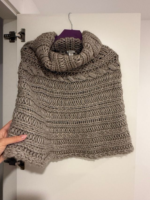 Jersey Marella Lana y Alpaca Cuello Alto