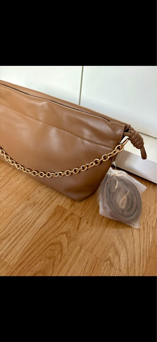 Bolso Cortefiel marrón