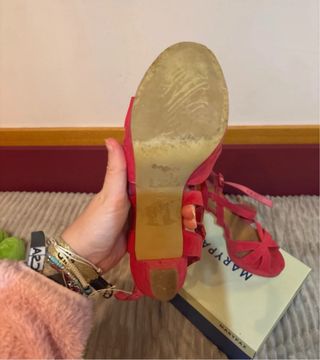 Zapatos de tacón Marypaz fucsia talla 40