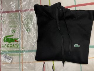 Sudadera Negra Lacoste