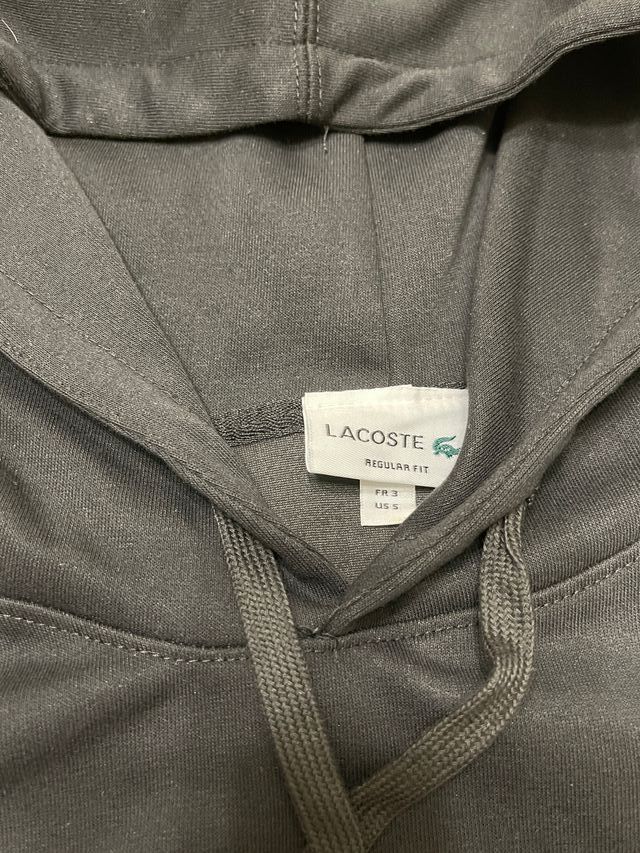 Sudadera Negra Lacoste