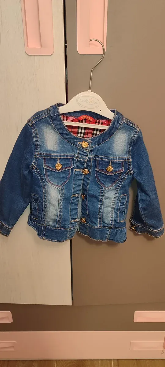 Chaqueta vaquera bebé 18M