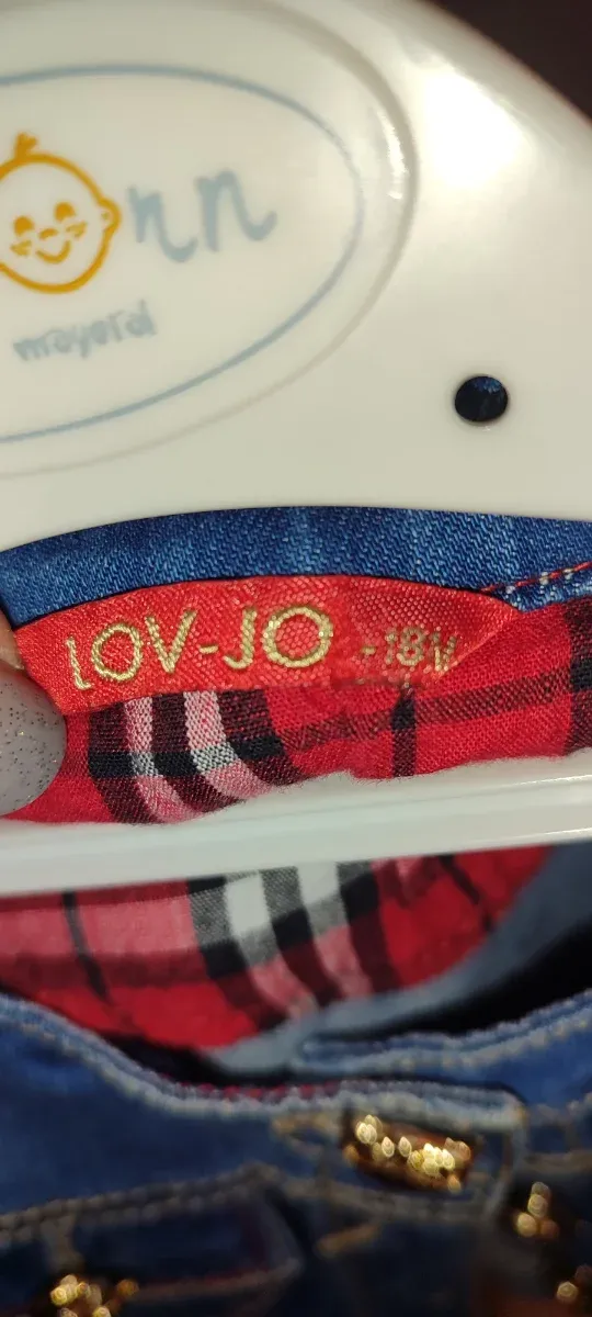 Chaqueta vaquera bebé 18M