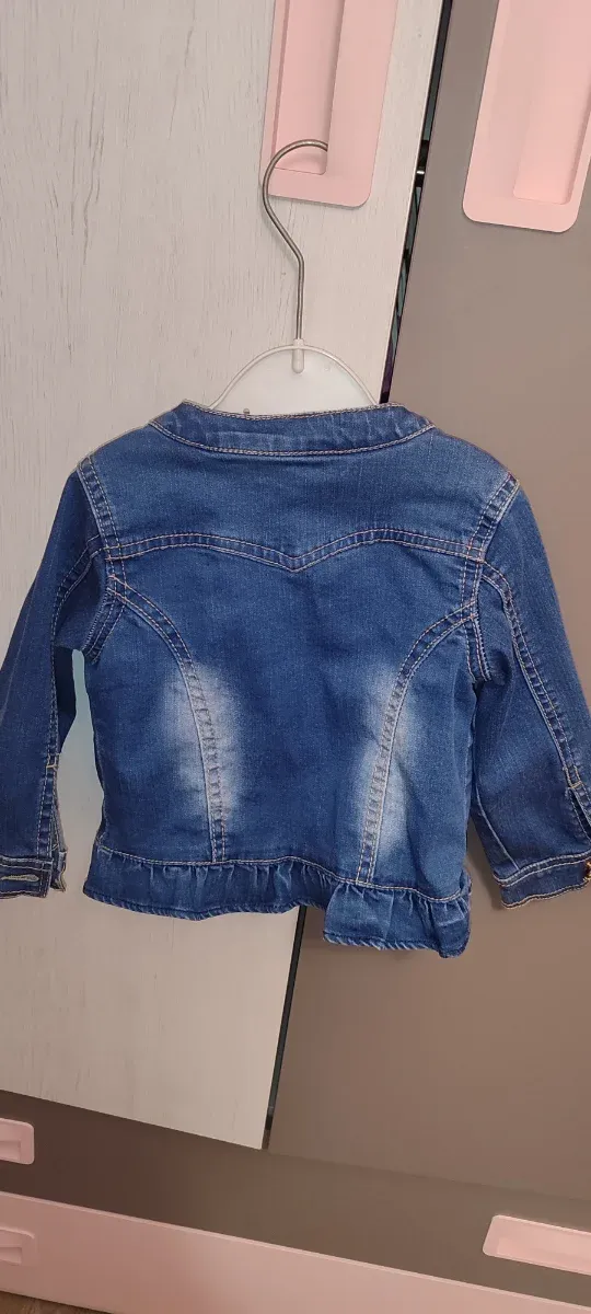 Chaqueta vaquera bebé 18M