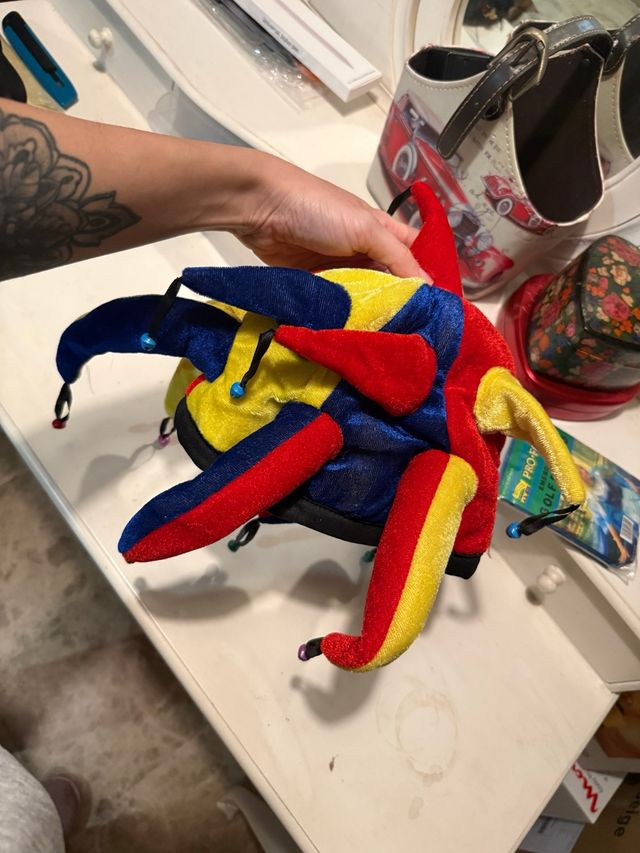 Sombrero arlequín divertente