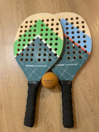 Set Palas Tenis Playa Sandever Decathlon