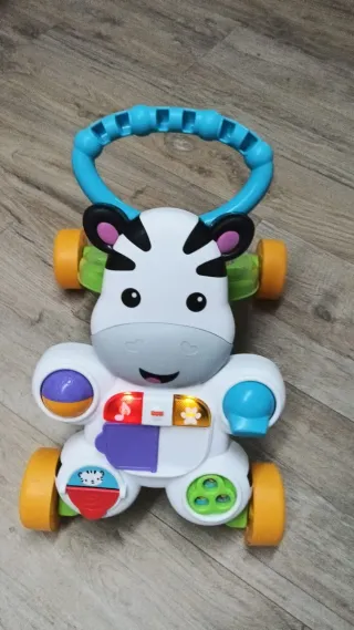 Correpasillos Cebra Fisher-Price Ríe y Aprende