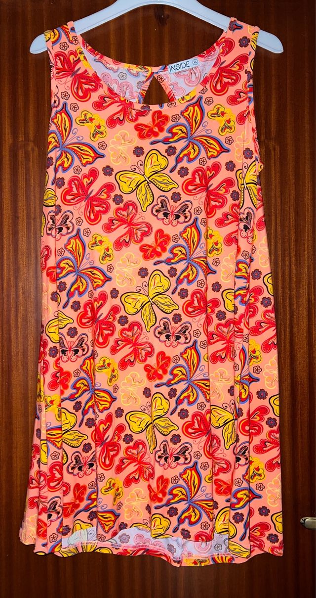 Vestido INSIDE Mariposas Talla XL