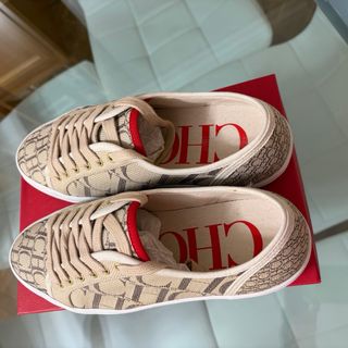 Zapatillas Carolina Herrera CH Beige Marrón