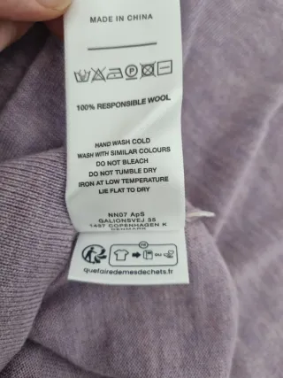 Jersey NN.07 Hombre Morado