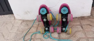 Patines de niña Soy Luna rosas