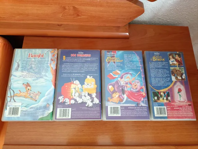 Lotto 12 Nastri VHS Disney Classici