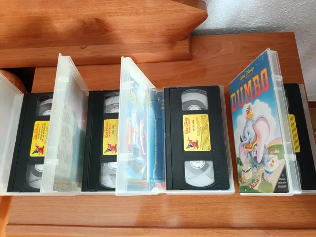 Lotto 12 Nastri VHS Disney Classici