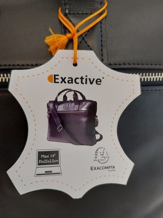 Borsa porta documenti Exacompta nera