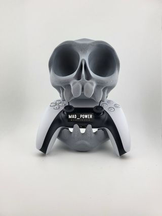 Soporte Calavera para Mando y Auriculares