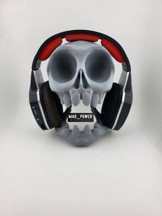Soporte Calavera para Mando y Auriculares