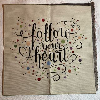 2 Pannelli Gobelin Follow Your Heart