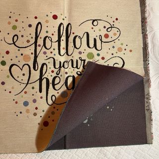 2 Pannelli Gobelin Follow Your Heart