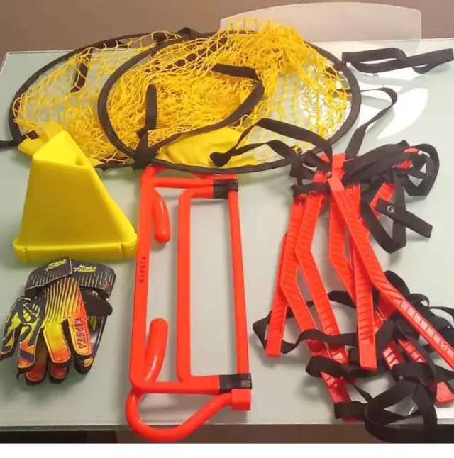 Equipamiento para practicar fútbol